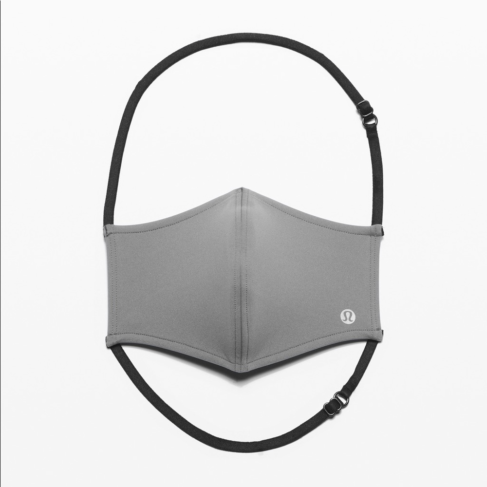 Lululemon Double Strap Face Mask - Asphalt Grey